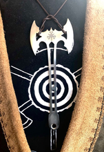 Load image into Gallery viewer, An exklusive miniaxe that you can use as a beer opener or a pendant.