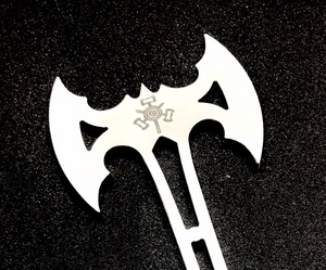 An exklusive miniaxe that you can use as a beer opener or a pendant.